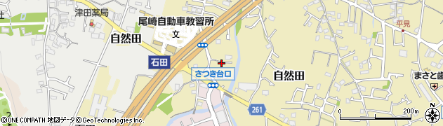 大阪府阪南市自然田1294周辺の地図