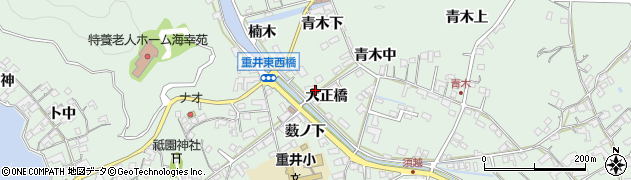 広島県尾道市因島重井町大正橋2597周辺の地図