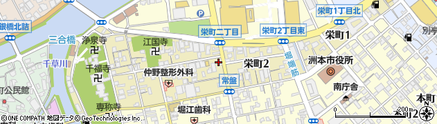 渡部理容店周辺の地図