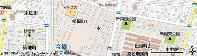 高松玉藻ライオンズクラブ周辺の地図