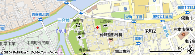 桑島食料品店周辺の地図