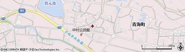 香川県坂出市青海町588周辺の地図