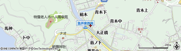 広島県尾道市因島重井町大正橋2595周辺の地図