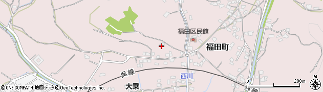 広島県竹原市福田町2450周辺の地図