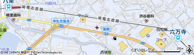 株式会社リフォームセンター　三野アルミサッシ工業　グループ周辺の地図
