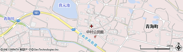 香川県坂出市青海町638周辺の地図