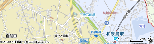 泉南生協阪南センター周辺の地図