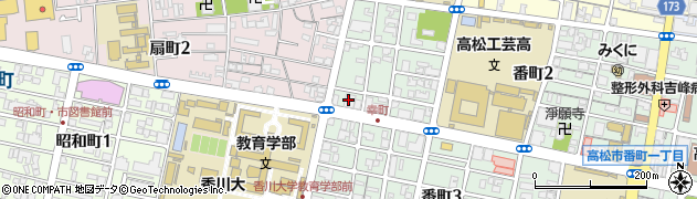日本ＥＲＩ株式会社　高松支店周辺の地図