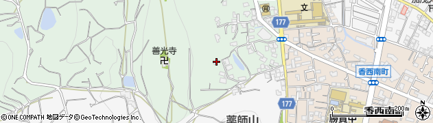 香川県高松市香西西町29周辺の地図