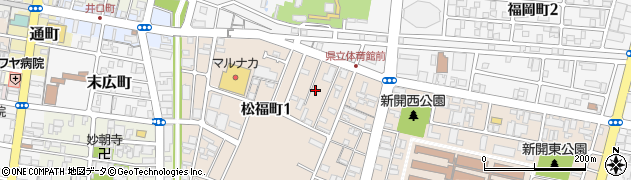 香川県高松市松福町1丁目周辺の地図