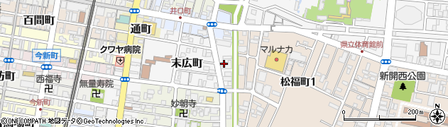 香川県高松市末広町3周辺の地図