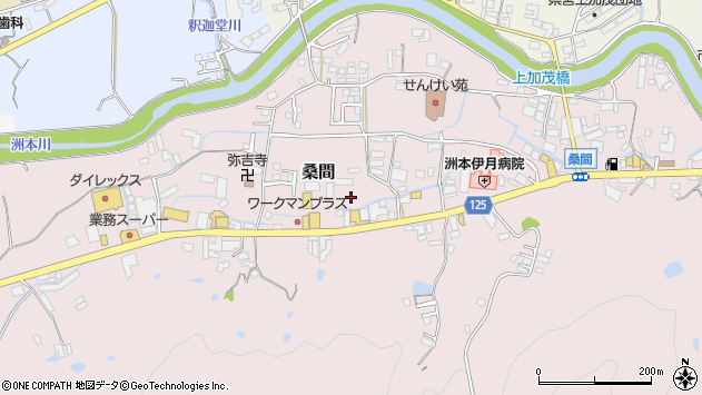 〒656-0014 兵庫県洲本市桑間の地図