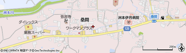 兵庫県洲本市桑間周辺の地図