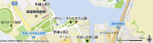 ひろかわ海産周辺の地図