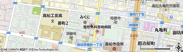 香川県銀行協会　銀行とりひき相談所周辺の地図