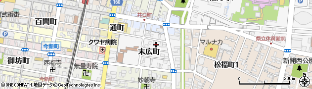 香川県高松市末広町4周辺の地図