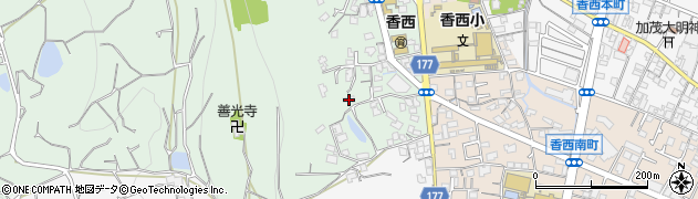 香川県高松市香西西町34周辺の地図