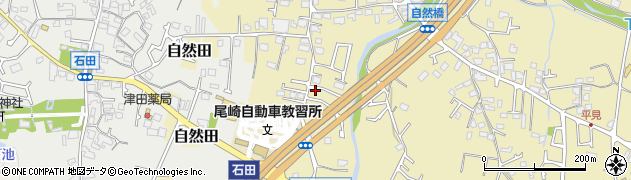 大阪府阪南市自然田1319周辺の地図
