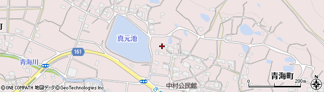 香川県坂出市青海町671周辺の地図