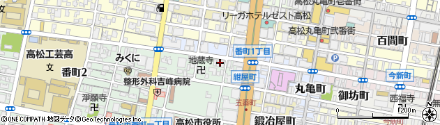 株式会社トキワタクシー　番町連絡所周辺の地図