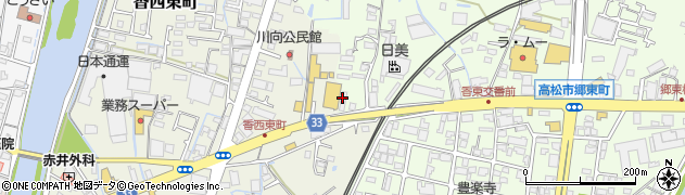 株式会社コンセック　高松営業所工事部周辺の地図