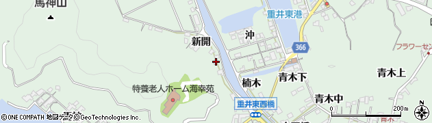 広島県尾道市因島重井町新開2816周辺の地図