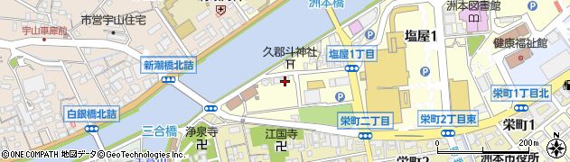 セキスイハイム大阪株式会社　淡路洲本展示場周辺の地図