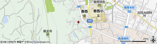 香川県高松市香西西町50周辺の地図