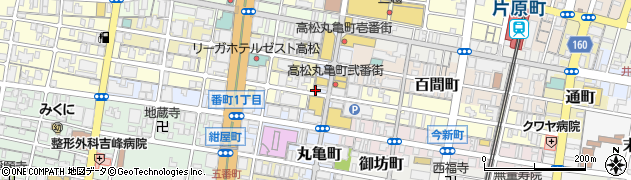 キタジ丸亀町周辺の地図