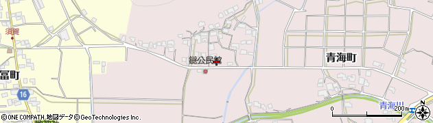 香川県坂出市青海町1563周辺の地図