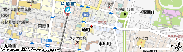 有限会社源平餅本舗周辺の地図