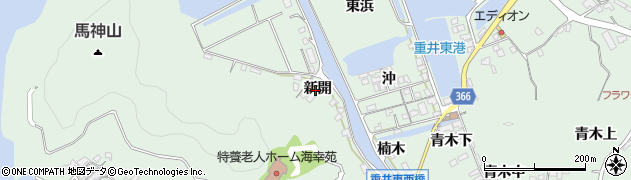 広島県尾道市因島重井町新開2798周辺の地図