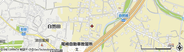 大阪府阪南市自然田1320周辺の地図