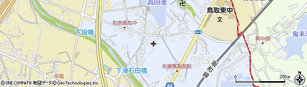 大阪府阪南市和泉鳥取周辺の地図