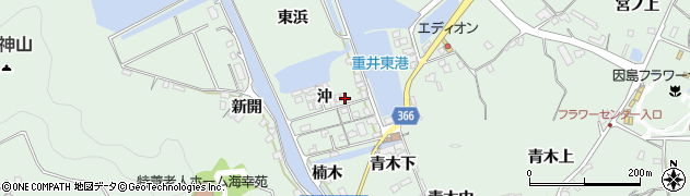 広島県尾道市因島重井町沖2698周辺の地図