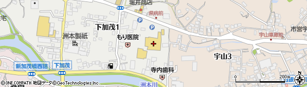 マルヨシセンター洲本店周辺の地図