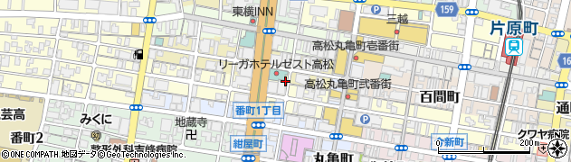 高知家周辺の地図