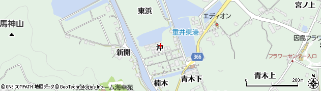 広島県尾道市因島重井町沖2685周辺の地図