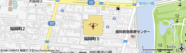 イオン高松東店周辺の地図