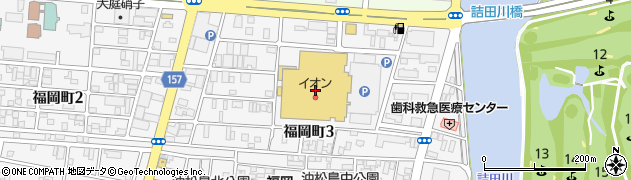 セリアイオン高松東店周辺の地図