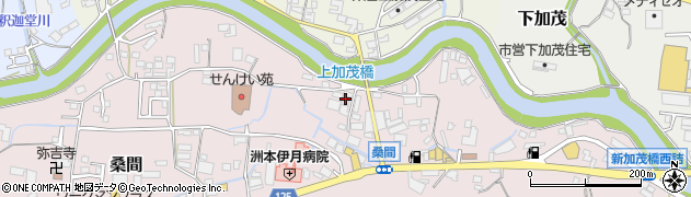 秋山塗工　倉庫周辺の地図