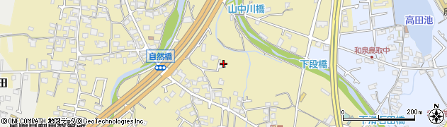 大阪府阪南市自然田570周辺の地図