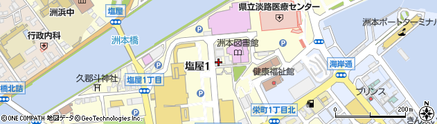 スマホ堂　淡路・洲本店周辺の地図