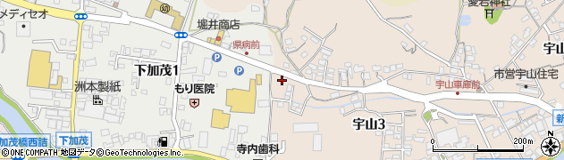 信長 宇山店周辺の地図