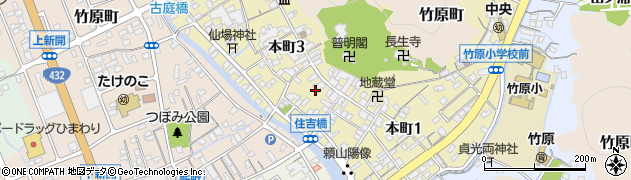 松阪邸周辺の地図