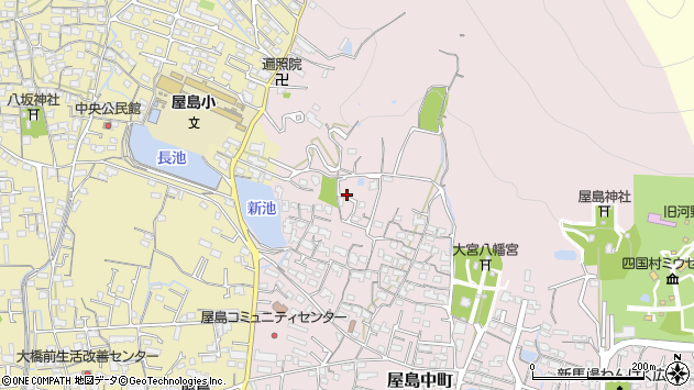 〒761-0112 香川県高松市屋島中町の地図