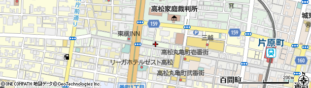 松屋高松兵庫町店周辺の地図