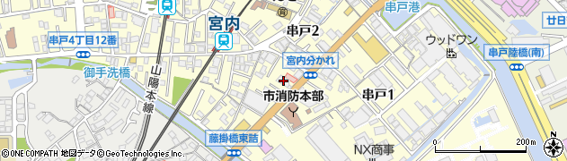 有限会社中国建物管理　廿日市営業所周辺の地図