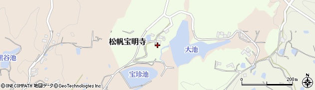 兵庫県南あわじ市松帆宝明寺210周辺の地図