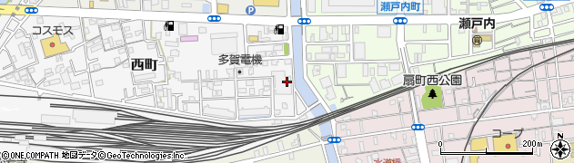 香川県高松市西町4周辺の地図
